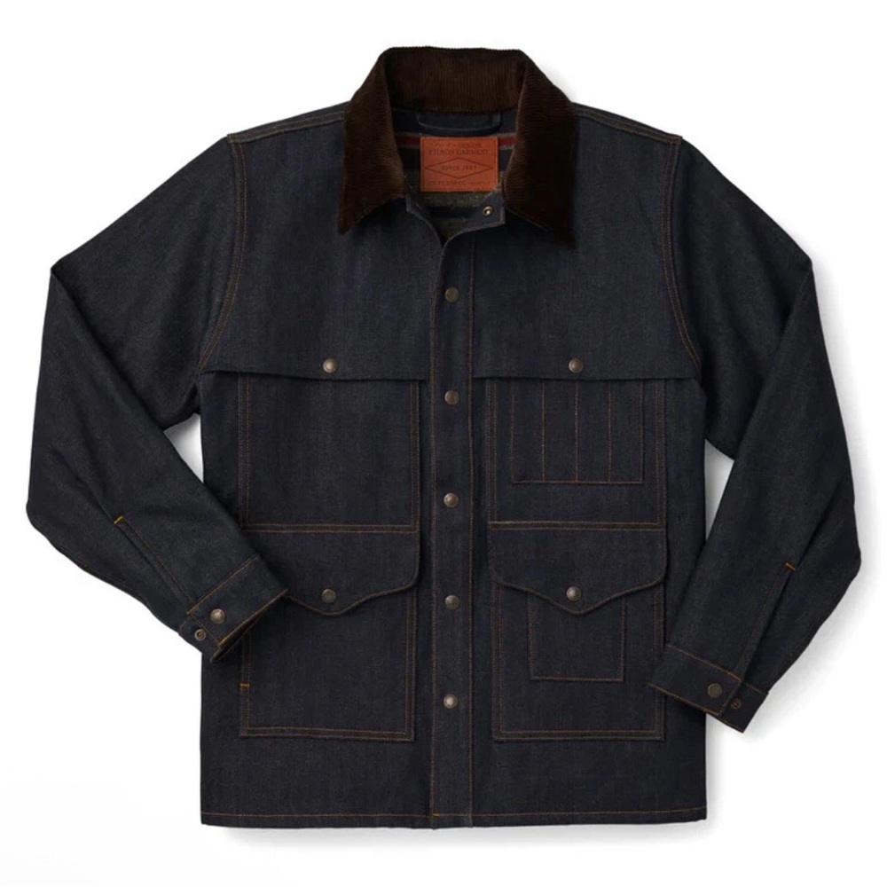 Filson Lined Denim Cruiser Jacket NEW Large USA Made